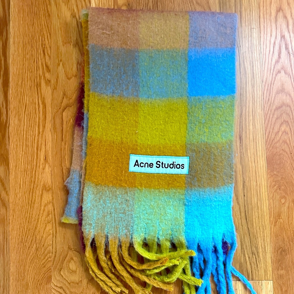 Acne Studios Rainbow Scarf Like New